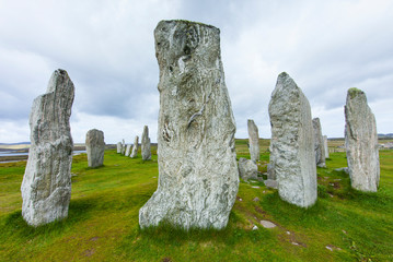 Monumento Neolítico Circulo de Calanais (Ring of Calanais). Isla Lewis. Outer Hebrides. Escocia. UK