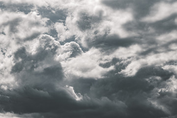 blue sky with clouds