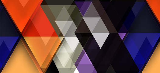 Obraz premium Modern mosaic triangle template background, great design for any purposes. Abstract geometric graphic design triangle pattern. Geometric line pattern.