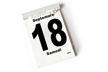 18. Septembre 2021