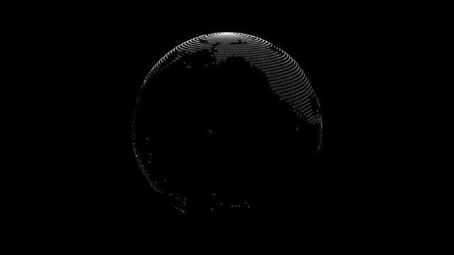 World map point, line, representing the global, international meaning.abstract vector planet,meaning globalization.