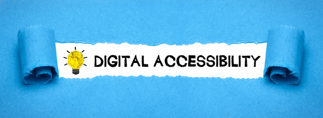 Digital accessibility