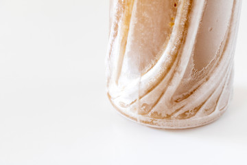 冷凍したペットボトルの麦茶