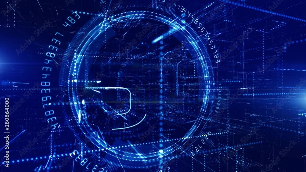 Poster hud, 5g high speed internet connection of internet of things iot big data using artificial intellige