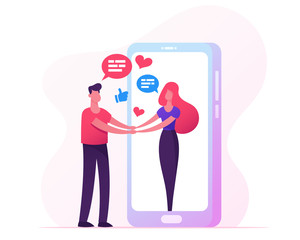 Web Dating, Human Relations Concept