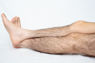 メンズ　脚脱毛　beforeイメージ