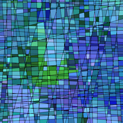 abstract vector stained-glass mosaic background