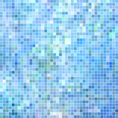 abstract vector square pixel mosaic background