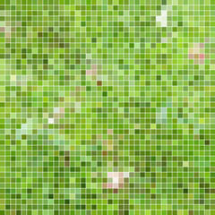 abstract vector square pixel mosaic background