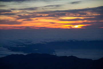 Sunrise at the top of Tenerife II