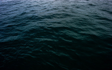 The beautiful sea and the beautiful mountains, the area for tourists to visit the beauty