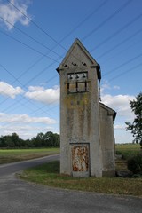 Naklejka premium Fadenkreuz am Himmel