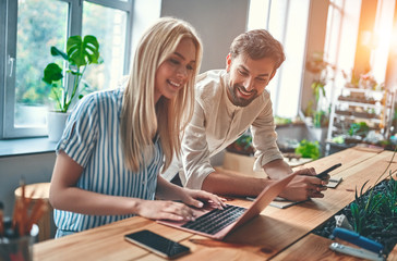 Business people working