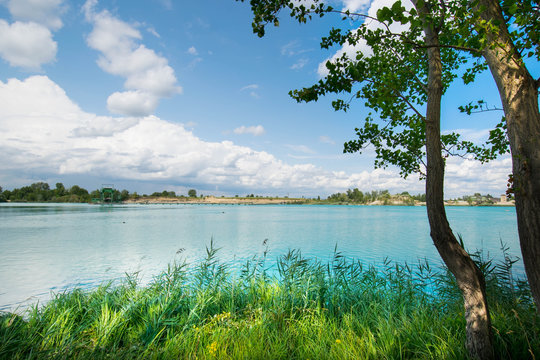 Baggersee in Whyl im Kaiserstuhl