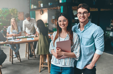 Business people working
