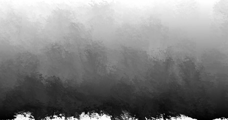 Grunge gradient background from black to white