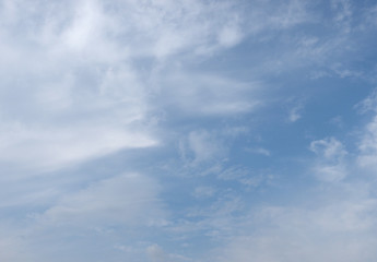 blue sky with clouds background