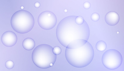 Blurred decorative design with bubbles. For elegant pattern cover book. Vector illustration.