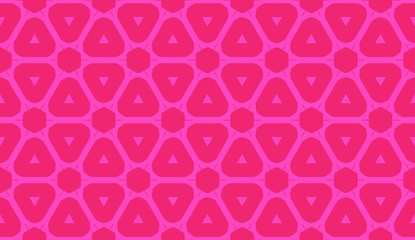 Template with geometric pattern. Vector Seamless illustration. Triangles style.