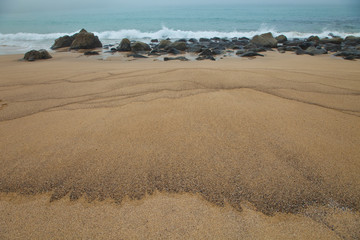 Sand Patterns (Diseños naturales en la arena). Dhail Mor Beach. Lewis island. Outer Hebrides....