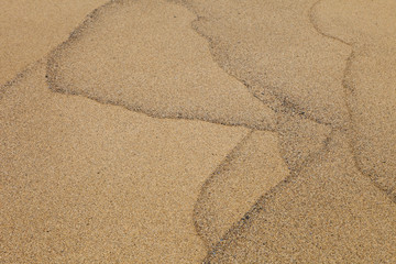 Sand Patterns (Diseños naturales en la arena). Dhail Mor Beach. Lewis island. Outer Hebrides....