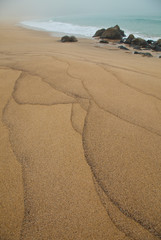 Sand Patterns (Diseños naturales en la arena). Dhail Mor Beach. Lewis island. Outer Hebrides....