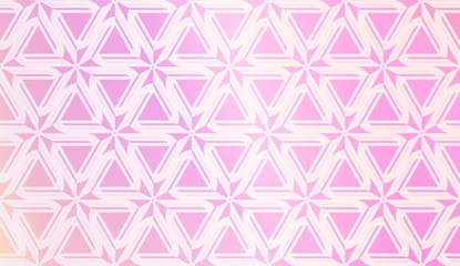 Vector Design. Illustration With Triangles Line. Modern Decorative Background. Pastel gradient color