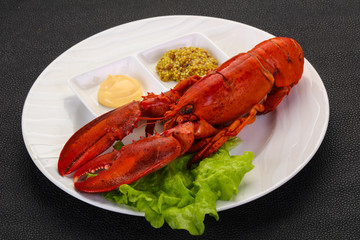 Luxury Lobster with sauce