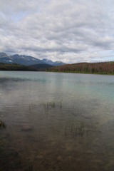 Clouds Over Patricia Lake, Jasper National Park, Alberta