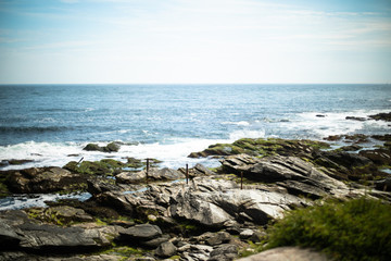 sea and rocks