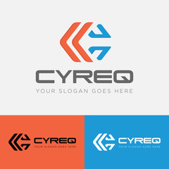 LETTER C INTERNET WEBSITE TECHNOLOGY LOGO ICON VECTOR TEMPLATE