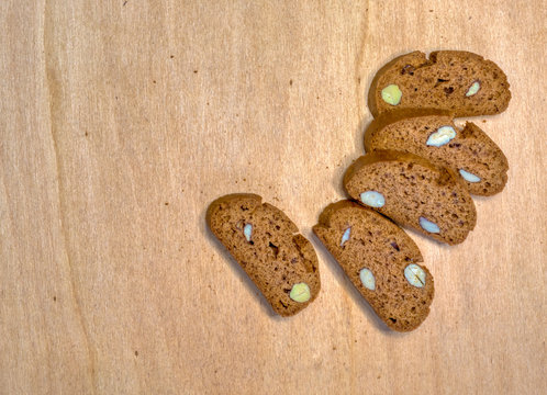 Typical Sicilian biscuit piparelle