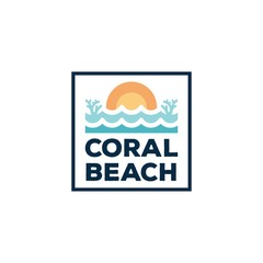 Coral beach logo