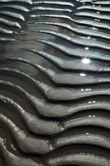 Tidal Patterns (Diseños de marea) Tràigh Uuige - Androil Beach. Lewis island. Outer Hebrides....