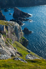 Paisaje Costero (Coastal Landscape). Lag Ma Leatha. Southwest Lewis island. Outer Hebrides....