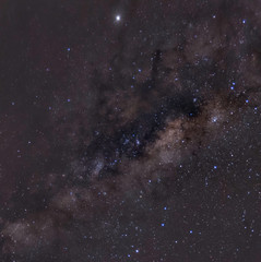 space with nebula and stars