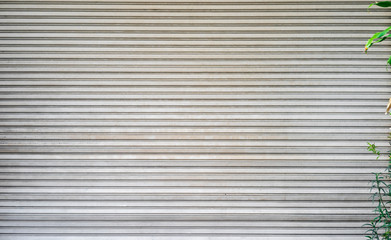 Corrugated metal sheet,Slide door ,Roller shutter texture