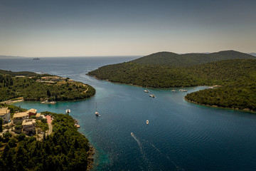 Fototapeta na wymiar Amazing Syvota view, Greece