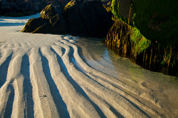Playa Mol Foirs Geòdha Beach. Mealasta. Southwest Lewis island. Outer Hebrides. Scotland, UK