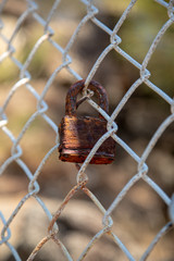 Rusty lock