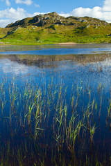 Lago Loch Dail Beag (Lake). Lewis Island. Outer Hebrides. Scotland, UK