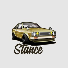 stance japan classic car
