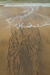 Diseños de arena (Sand Patterns). Playa Dail Beag Beach. Lewis Island. Outer Hebrides. Scotland, UK