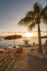   Views around the Caribbean island of Curacao