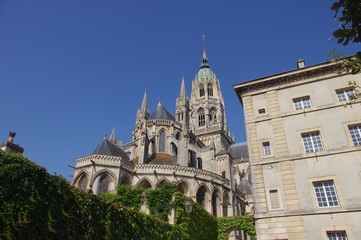 Fototapeta na wymiar La cathédrale de Bayeux