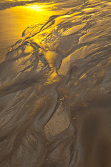 Diseños de arena (Sand Patterns). Playa Dail Beag Beach. Lewis Island. Outer Hebrides. Scotland, UK