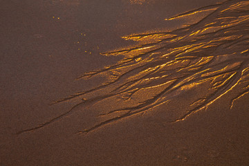 Diseños de arena (Sand Patterns). Playa Dail Beag Beach. Lewis Island. Outer Hebrides. Scotland, UK