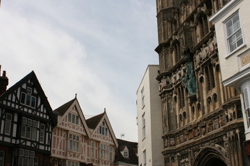 Fototapeta na wymiar Architektur in Canterbury