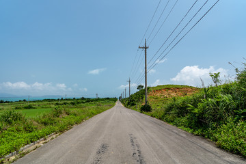 Fototapeta premium 小浜島の島風景