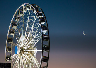 The Cape Wheel at Victoria and Alfred Waterfront in Cape Town, South Africa